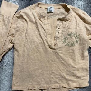 Long Sleeve Boys Lie Cropped Boys Lie Henley